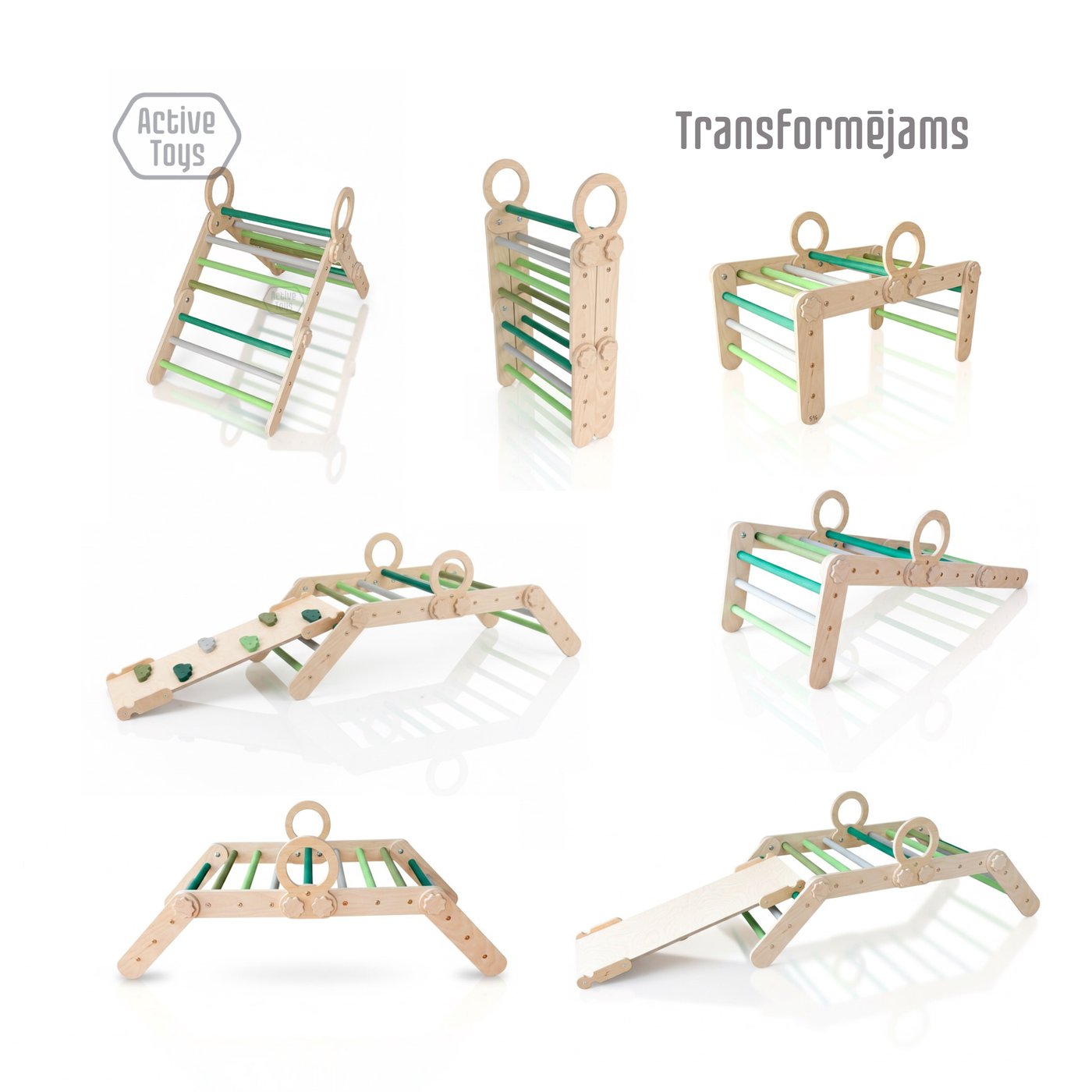 Atlaide - 3in1 Multi komplekts – zaļš